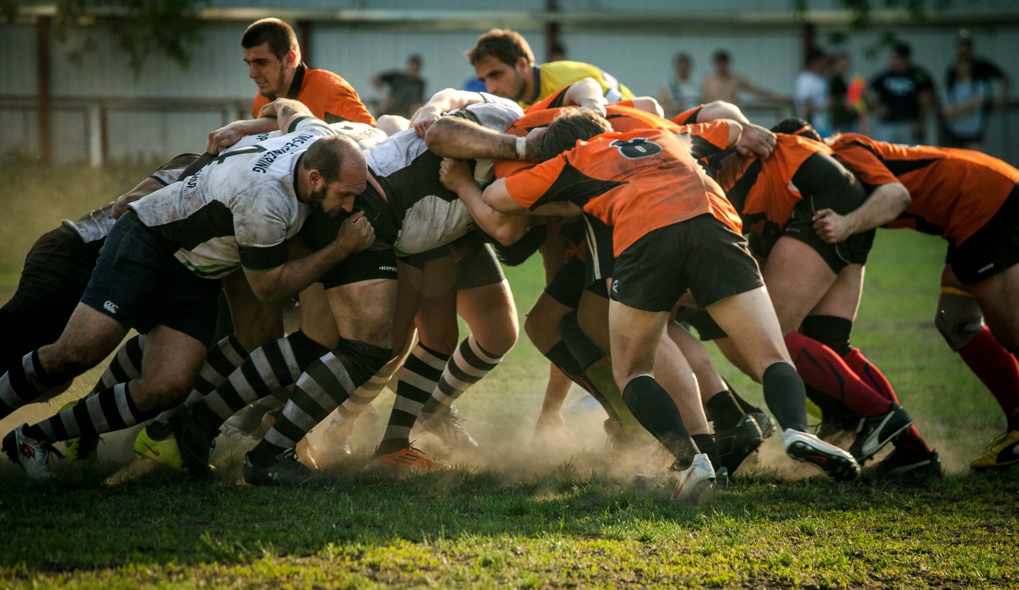 Rugby scrum optimal performance