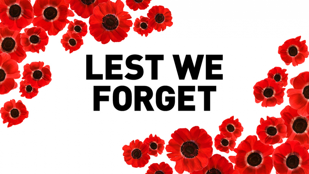 Lest we forget